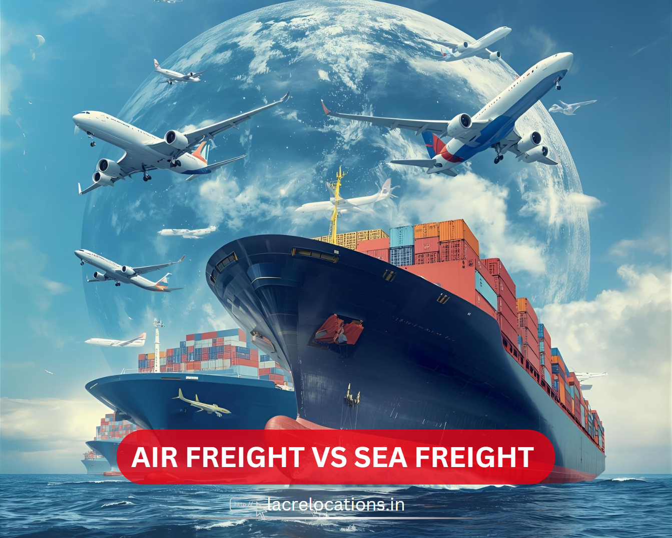 Discover the pros, cons, and cost comparison of Air Freight vs Sea Freight to find the most efficient and affordable global shipping method.